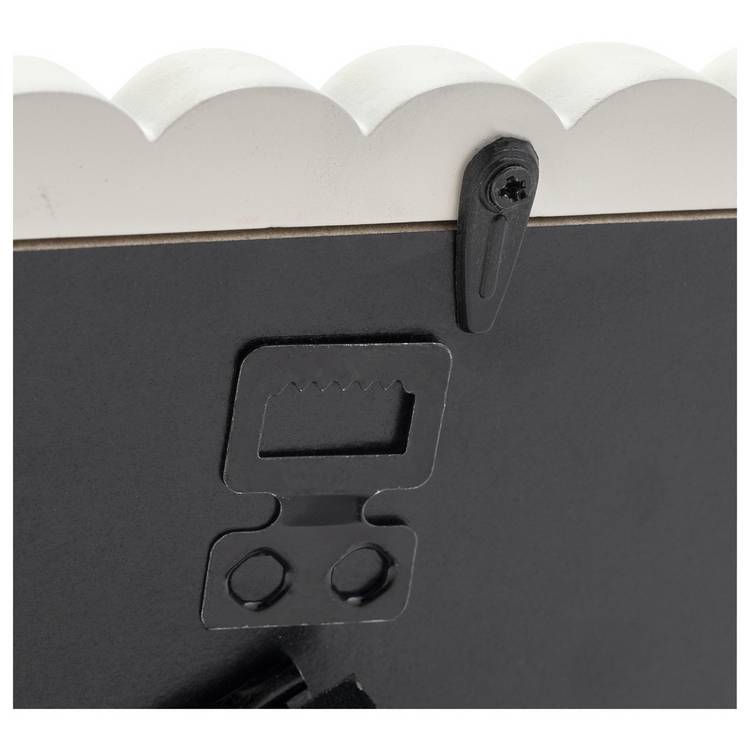 Habitat Bobble white picture frame 5x7 inch, imported from the UK