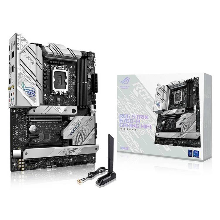 ASUS ROG Strix B760-A white motherboard - British product