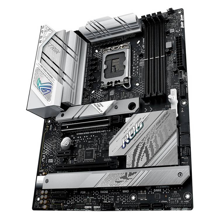 ASUS ROG Strix B760-A white motherboard - British product