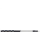 Trust Halyx 4 Port USB Hub aluminium - British product