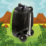 Flyte Darwin Dino scooter suitcase, imported from the UK