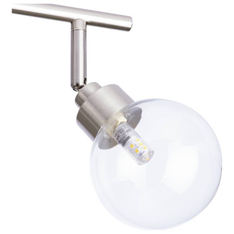 Argos Home 4-light ceiling spotlight chrome (British brand)