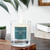 Wax Lyrical candle Eucalyptus Spa, imported from the UK