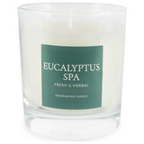 Wax Lyrical candle Eucalyptus Spa, imported from the UK