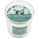 Wax Lyrical candle Eucalyptus Spa, imported from the UK