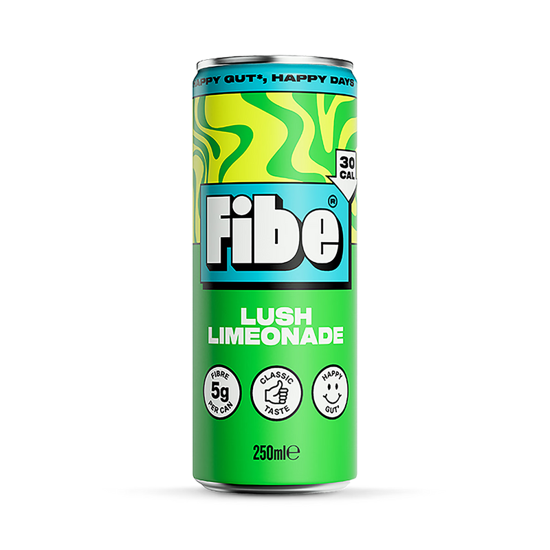 Fibe Soda Lush Limeonade Soft Drink 250ml - British product