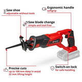Einhell Power X-Change reciprocating saw 2.5Ah, UK version