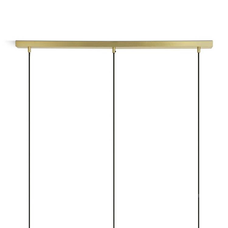Habitat Coleman brass 3 light pendant light, UK version