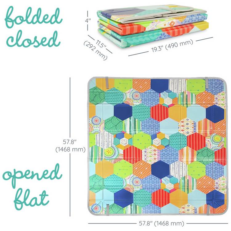Infantino foldable playmat foam play area - British product