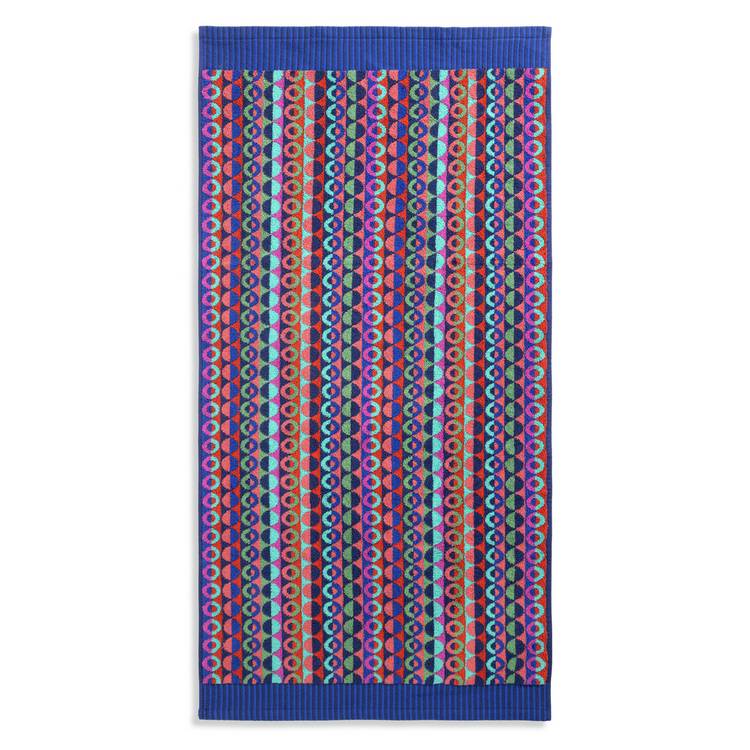 Habitat Ronda Circles hand towel 90x50cm, imported from the UK