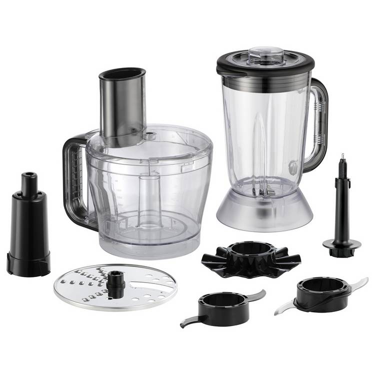 Russell Hobbs Desire Charcoal 2-in-1 food processor blender - British product