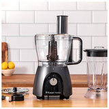 Russell Hobbs Desire Charcoal 2-in-1 food processor blender - British product