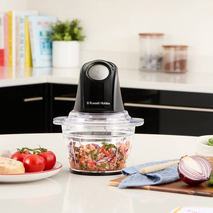 Russell Hobbs Desire Charcoal Mini Chopper, imported from the UK