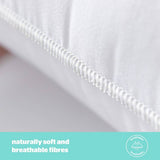 Silentnight Summer Breeze medium pillow 2 pack, imported from the UK