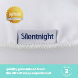 Silentnight Summer Breeze medium pillow 2 pack, imported from the UK