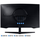 Samsung Odyssey G5 gaming monitor 32 inch, imported from the UK