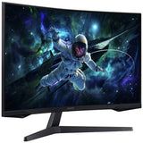 Samsung Odyssey G5 gaming monitor 32 inch, imported from the UK