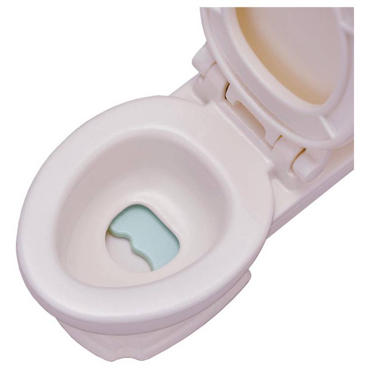 Sylvanian Families toilet playset with flush lever and toilet mat (British brand)