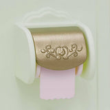 Sylvanian Families toilet playset with flush lever and toilet mat (British brand)