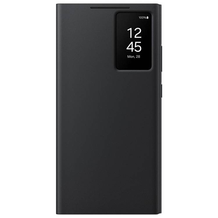 Samsung S24 Ultra View Wallet Folio Case Black (British brand)