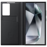 Samsung S24 Ultra View Wallet Folio Case Black (British brand)