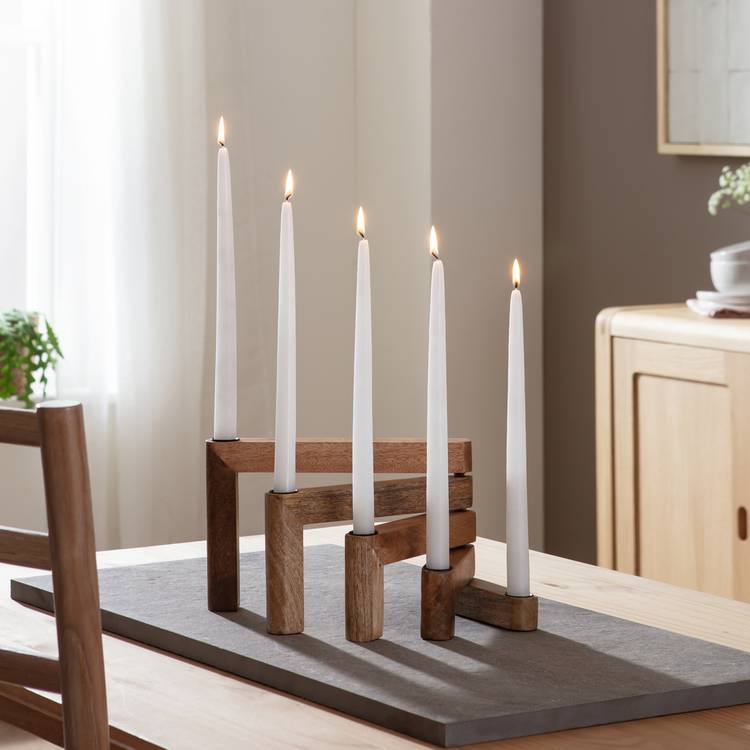 Habitat folding taper candle holder 15cm, UK version