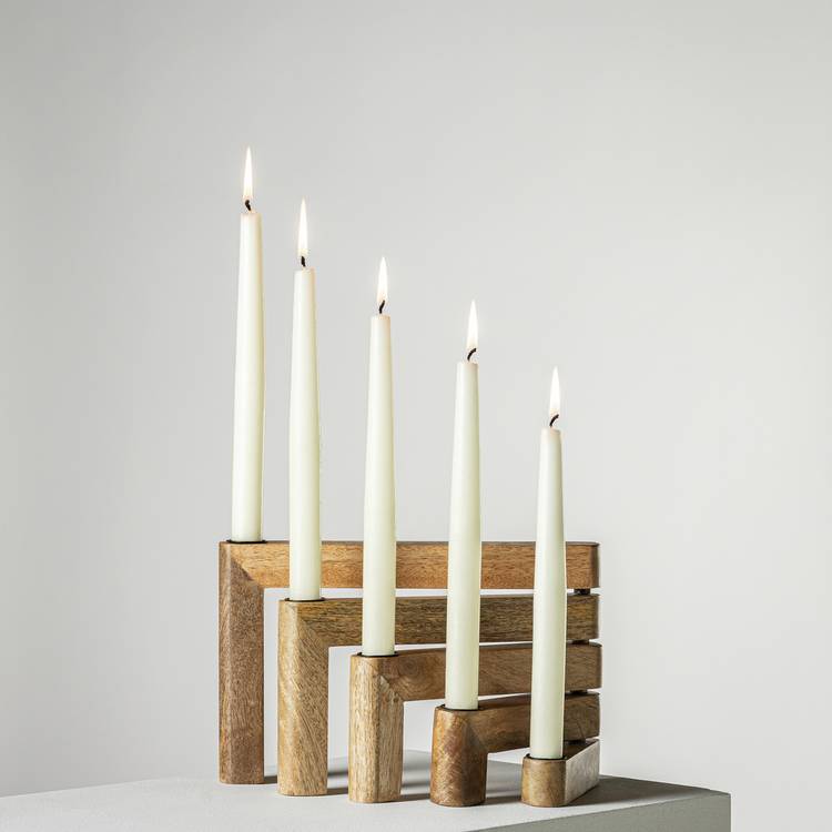Habitat folding taper candle holder 15cm, UK version