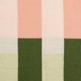 Habitat knitted throw pink and green 125x150cm, imported from the UK