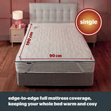 Silentnight electric blanket single size microfleece - British product