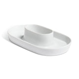 Sebastian Conran porcelain olive bowl white 20.9cm - British product