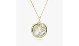 Argos Revere 9ct Yellow Gold Mother of Pearl Tree of Life Pendant Necklace- Buy online at McGrocer