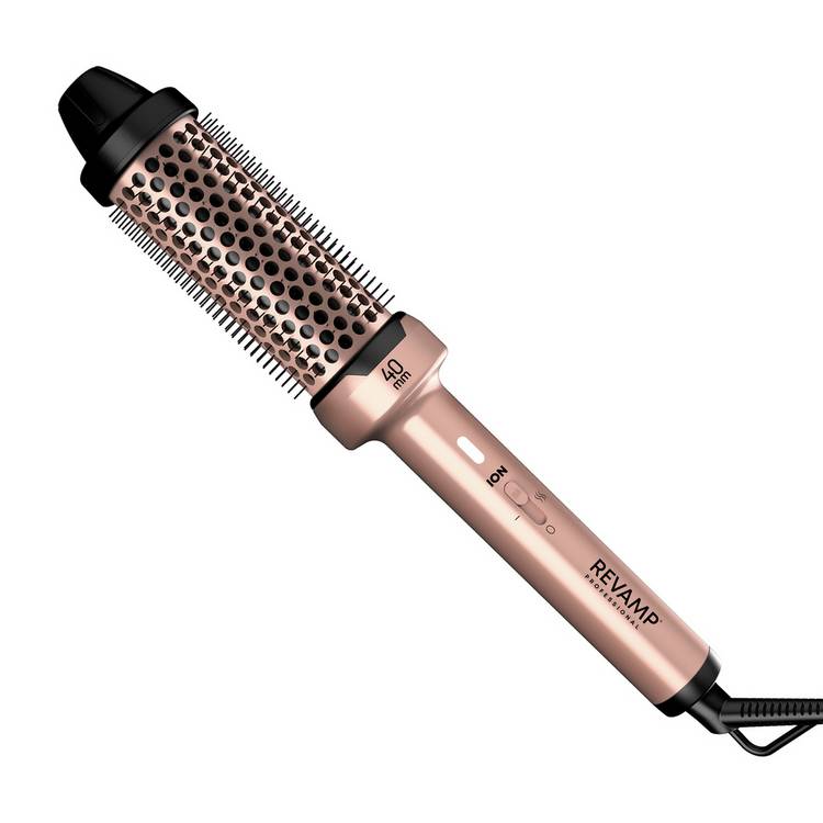 Revamp ceramic hot brush 40mm gold (British brand)