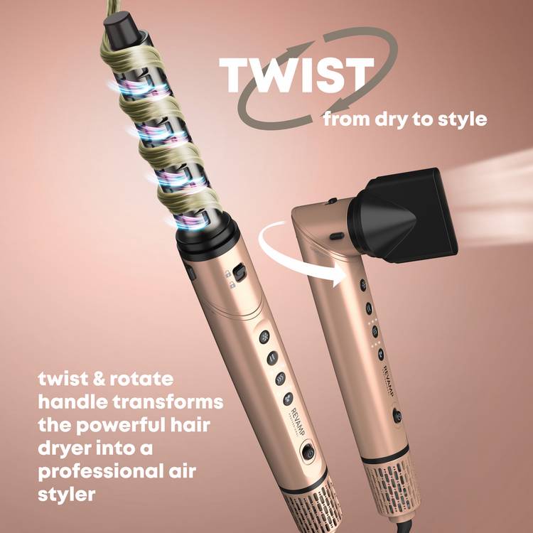 Revamp 7-in-1 air styler ionic pro blow dry, UK version