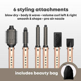 Revamp 7-in-1 air styler ionic pro blow dry, UK version