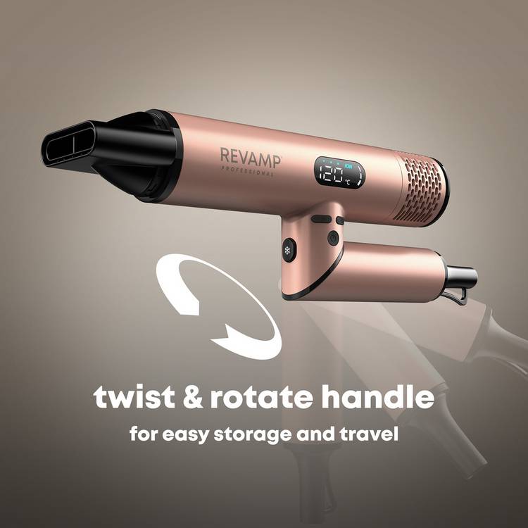 Revamp Dynamic Radiance X Shine hair dryer, UK version