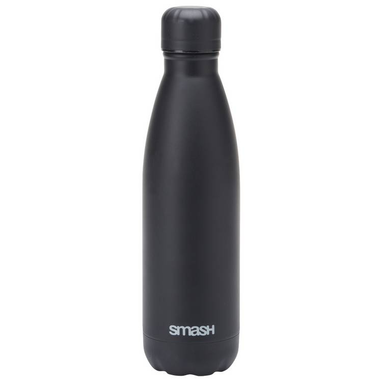Smash water bottle black 500ml, UK version