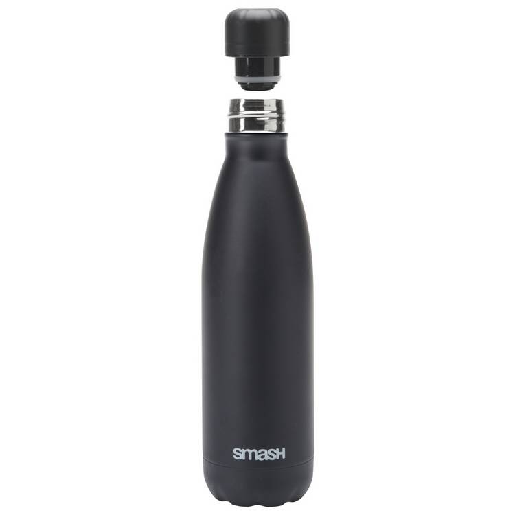 Smash water bottle black 500ml, UK version