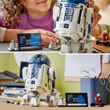 LEGO Star Wars building toy set R2-D2 droid figure 75379, imported from the UK