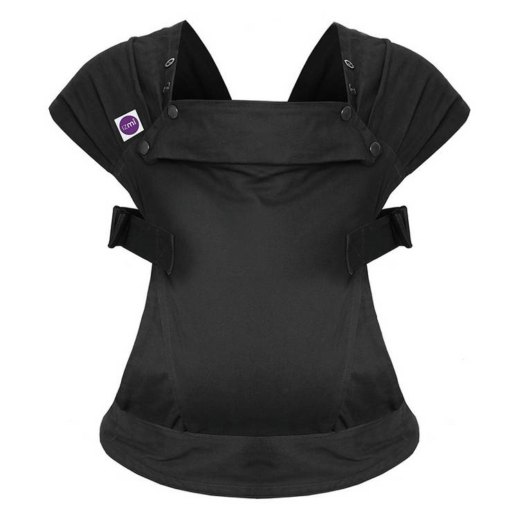Izmi Essentials baby carrier black, imported from the UK