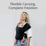 Izmi Essentials baby carrier black, imported from the UK
