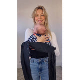 Izmi Essentials baby carrier black, imported from the UK