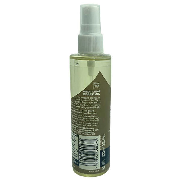 Bump Free Beard Oil Tea Tree Argan Peppermint - British product