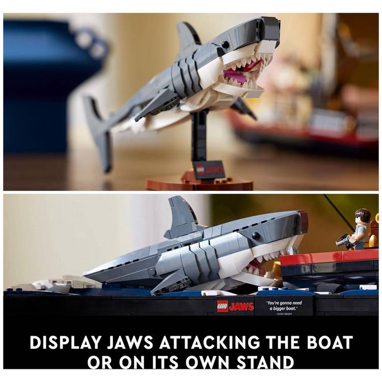 LEGO Jaws building set 1497 pieces (British brand)