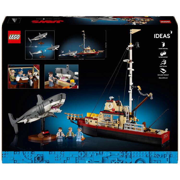 LEGO Jaws building set 1497 pieces (British brand)