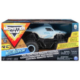 Monster Jam Megalodon blue RC truck 1:24 scale, imported from the UK