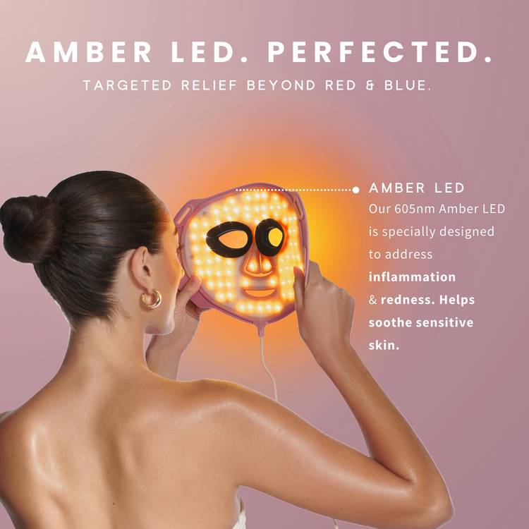 Sensse professional LED light therapy facial mask, imported from the UK