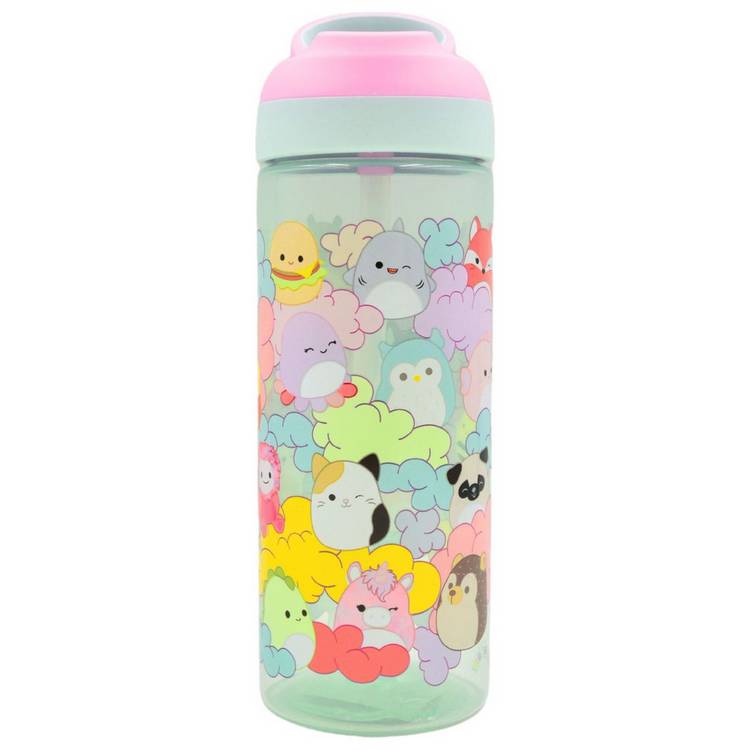 Squishmallows Atlantic Sipper Water Bottle 600ml (British brand)
