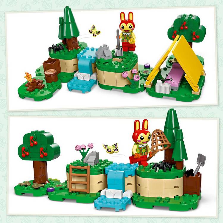 LEGO Animal Crossing Bunnie's Outdoor Activities building set UK version