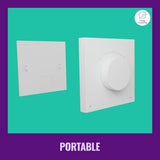 WiZ Smart Dial Switch White - British product