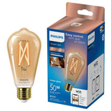 Argos Philips 50W Smart LED Tunable Filament ST64 E27 Light Bulb- Buy online at McGrocer